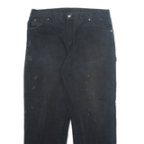 DICKIES Carpenter Cargo Mens Trousers Grey Regular Straight W38 L32