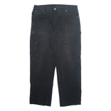 DICKIES Carpenter Cargo Mens Trousers Grey Regular Straight W38 L32