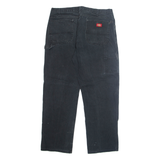 DICKIES Carpenter Cargo Mens Trousers Grey Regular Straight W38 L32