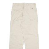 DICKIES Chino 874 Mens Trousers Cream Regular Straight W32 L32