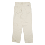 DICKIES Chino 874 Mens Trousers Cream Regular Straight W32 L32