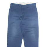 DICKIES Chino 874 Mens Trousers Blue Regular Straight W34 L29