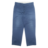 DICKIES Chino 874 Mens Trousers Blue Regular Straight W34 L29