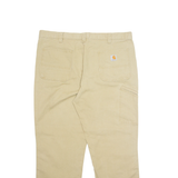 CARHARTT Cargo Mens Trousers Beige Relaxed Straight W40 L32