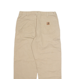 CARHARTT Mens Trousers Beige Regular Straight W34 L30