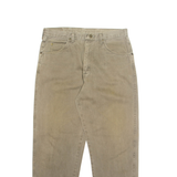 WRANGLER Mens Trousers Beige Regular Tapered W34 L30