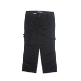 DICKIES Cargo Mens Trousers Black Relaxed Straight W36 L29