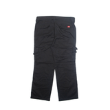 DICKIES Cargo Mens Trousers Black Relaxed Straight W36 L29