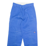 DICKIES Chino Mens Trousers Blue Regular Straight W34 L34