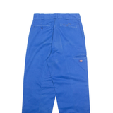DICKIES Chino Mens Trousers Blue Regular Straight W34 L34