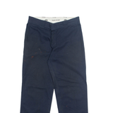 DICKIES Chino Mens Trousers Blue Regular Straight W32 L30