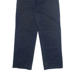 DICKIES Chino Mens Trousers Blue Regular Straight W32 L30