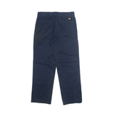 DICKIES Chino Mens Trousers Blue Regular Straight W32 L30