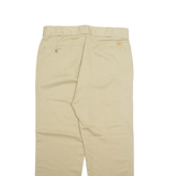 DICKIES Chino Mens Trousers Beige Regular Straight W34 L29
