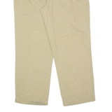 TOMMY HILFIGER Chino Mens Twill Trousers Beige Relaxed Straight W36 L30
