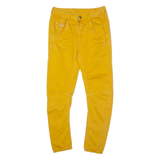 DIESEL Chino Mens Trousers Yellow Slim Skinny W28 L25