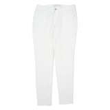 NIKE Golf Womens Twill Trousers White Regular Tapered W30 L29