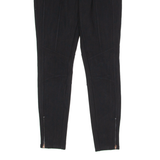 TED BAKER Pleated Womens Trousers Black Slim Jegging W30 L28