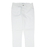 TOMMY HILFIGER Como Womens Trousers White Slim Jegging W28 L30