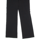 DKNY Womens Trousers Black Regular Flared Viscose W32 L32