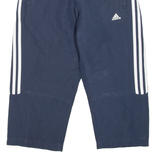 ADIDAS Womens Sports Shorts Blue UK 8 W28