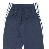 ADIDAS Womens Sports Shorts Blue UK 8 W28