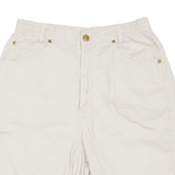 TEDDY'S Womens Casual Shorts Beige XS W26