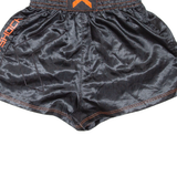 OUTSHOCK Thai Boxing Mens Sports Shorts Black Relaxed XS W24