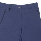 JACK WOLFSKIN Womens Casual Shorts Blue UK 8 W30
