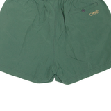 LAURA CHAVIT Womens Sports Shorts Green L W28