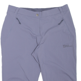 JACK WOLFSKIN Outdoor Womens Casual Shorts Blue UK 12 W30