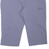 JACK WOLFSKIN Outdoor Womens Casual Shorts Blue UK 12 W30