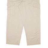 BASIC EDITIONS Cargo Mens Trousers Beige Relaxed Tapered W36 L30