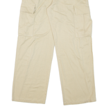 MORGAN Cargo Womens Trousers Beige Loose Straight W28 L29