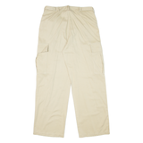 MORGAN Cargo Womens Trousers Beige Loose Straight W28 L29