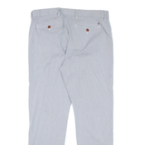 TOMMY HILFIGER Pinstripe Mens Trousers Blue Slim Tapered W32 L30
