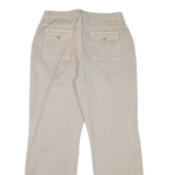 JAMAICA BAY Floral Womens Trousers Beige Loose Straight W29 L29