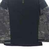 XL BODYSUIT Mens Sweatshirt Black 1/4 Zip L