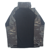 XL BODYSUIT Mens Sweatshirt Black 1/4 Zip L