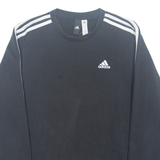 ADIDAS Mens Sweatshirt Black S
