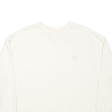 ADIDAS Womens Sweatshirt Cream UK 16