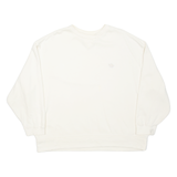 ADIDAS Womens Sweatshirt Cream UK 16