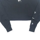 NIKE Cropped Womens Sweatshirt Black S