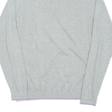 PUMA Mens Jumper Grey 1/4 Zip Tight Knit L