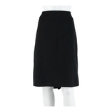 ARMANI COLLEZIONI Womens Flare Skirt Black Knee Length M