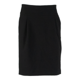 HUGO BOSS Womens Straight Skirt Black Knee Length S