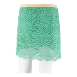 GUESS Pockets Womens Mini Skirt Green Short S