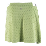 ADIDAS Climalite Womens Mini Skirt Green Short Floral UK 10