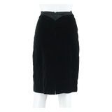 Womens Pencil Skirt Black Knee Length S