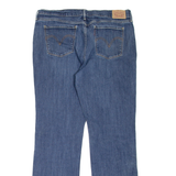 LEVI'S 505 Womens Jeans Blue Regular Straight Stone Wash W33 L32